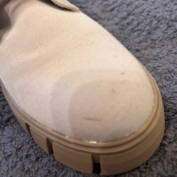 Cream Cargo Boots - Picture 8 of 9